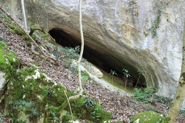 Вход Пещеру — стоковое фото