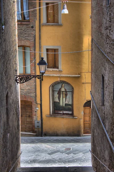 San Gimignano的城市风景 意大利托斯卡纳 — 图库照片