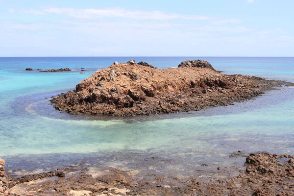 Punta Mantequilla Nell Isola Lobos Isole Canarie Spagna — Foto Stock