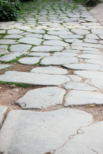 Pavimento Bloques Foro Romano Roma Italia — Foto de Stock