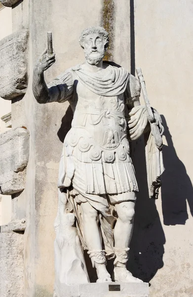 Staty av en romersk militar ledare — Stockfoto