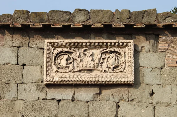 Ruinerna av Emilia basilikan i Forum Romanum — Stockfoto