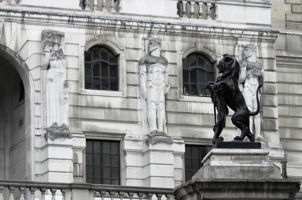 Monumento a la guerra en el Banco de Inglaterra — Foto de Stock