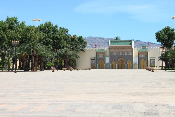 Koninklijk Paleis in fes — Stockfoto