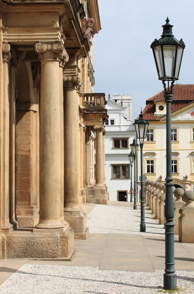 Paisagem urbana de praga — Fotografia de Stock