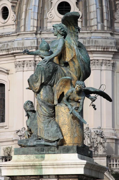 Statua del Pensiero a Roma — Foto Stock