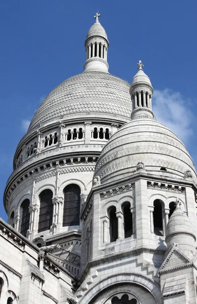 Kupole baziliky Sacre Coeur v Paříži — Stock fotografie