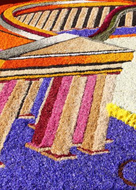 Çiçek halı Spello, İtalya