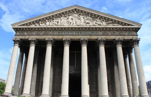 Madeleine Εκκλησία στο Παρίσι — Φωτογραφία Αρχείου
