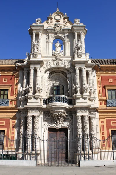 Gevel van Saint Telmo Paleis in Sevilla — Stockfoto