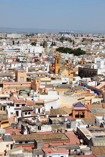 Panorama över Sevilla från katedralens klocktorn — Stockfoto