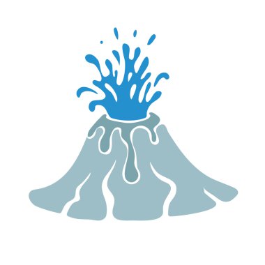 Su Şofben logosu, vektör çizim