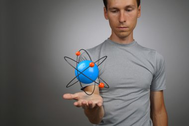 Adam bilim atom modeli, araştırma kavramı ile