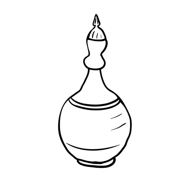古色古香的壶，矢量图 — 图库矢量图片
