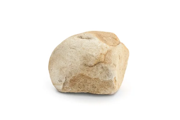 Kamień na białym tle — Zdjęcie stockowe