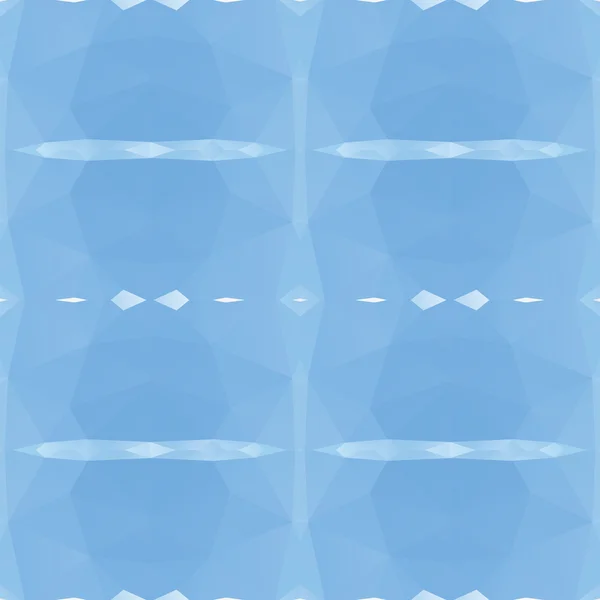 Modèle de triangle polygonal abstrait bleu — Image vectorielle
