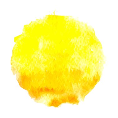 Suluboya Güneş, Vektör İllüstrasyonu