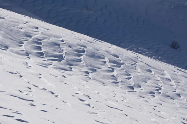 Snøstrukturbakgrunn – stockfoto