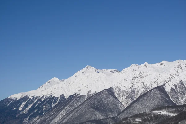 Montagnes de Krasnaya Polyana, Sotchi, Russie — Photo