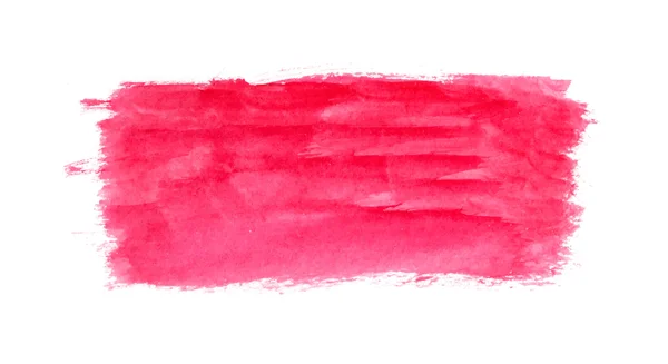 抽象的笔触，红色水彩背景 — 图库矢量图片