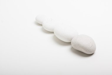 doğal beyaz çakıl