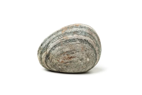 Pedra sobre fundo branco — Fotografia de Stock
