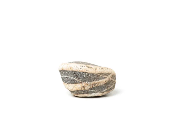 하얀 배경에 있는 돌 — 스톡 사진