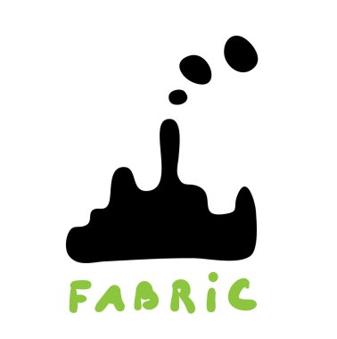 kumaş kutsal kişilerin resmi, vektör logosu