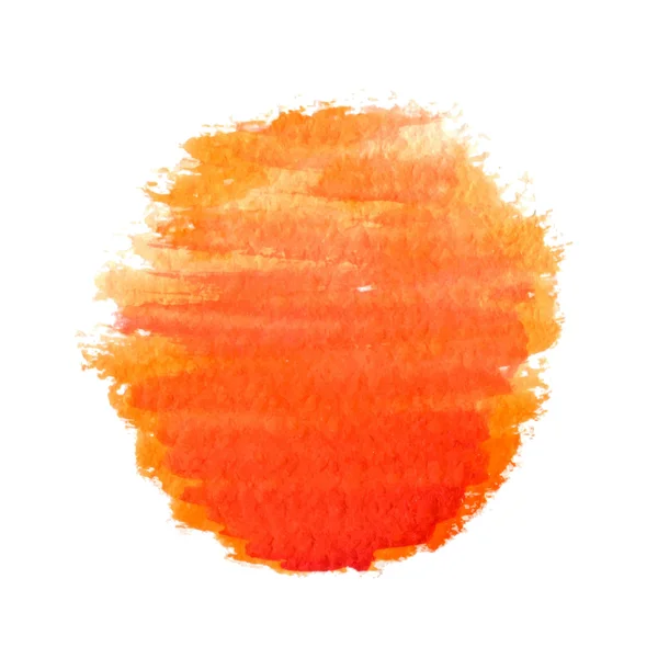 Watercolor Sun，矢量图解 — 图库矢量图片