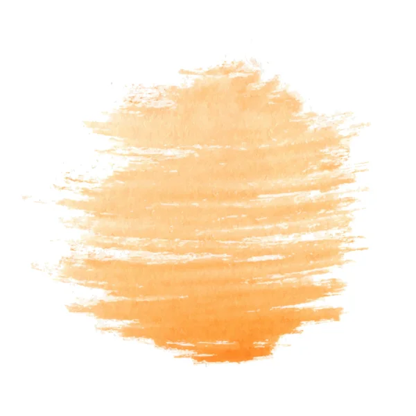 Watercolor sun, vector illustration — Stock Vector
