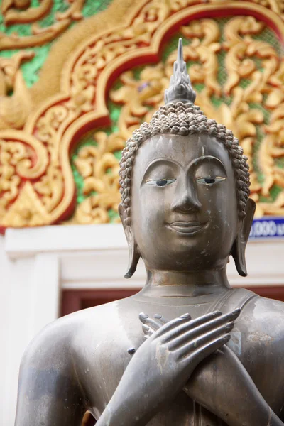 Stone Buddha face — Stock Photo, Image