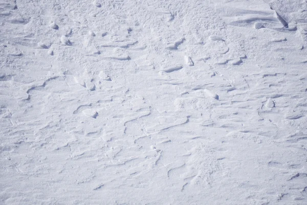 雪纹理背景，冬季地表 — 图库照片
