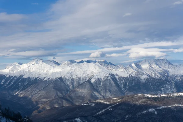 Montagnes de Krasnaya Polyana, Sotchi, Russie — Photo