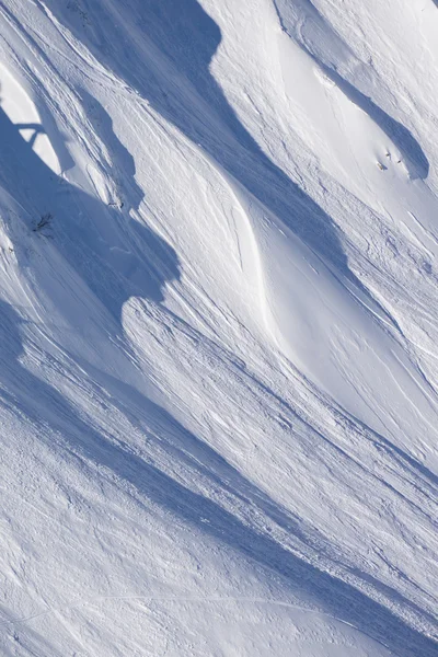 Montagna innevata, sfondo invernale — Foto Stock