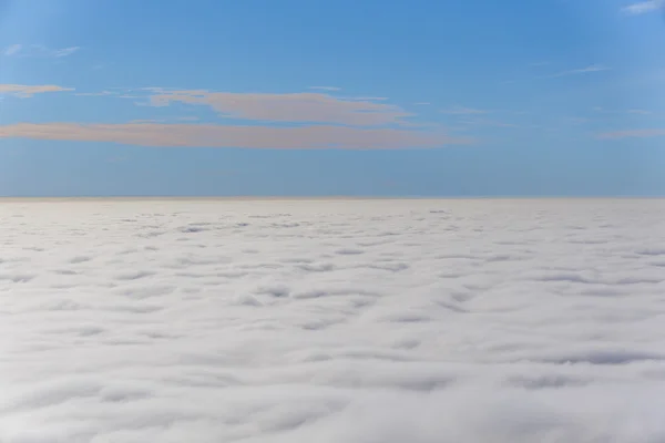 Clouds, a view from airplane window — Stock Photo, Image