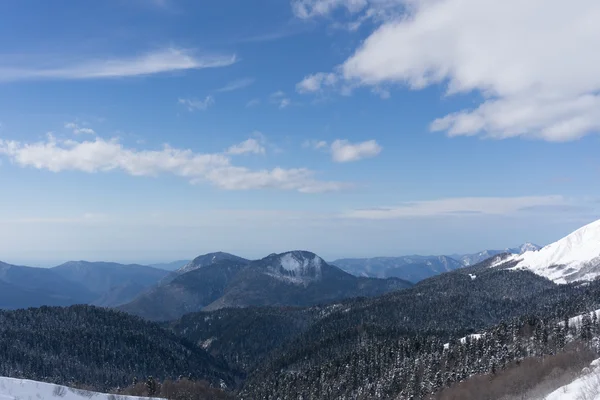 Berge von Krasnaja Poljana, Sotschi, Russland — Stockfoto