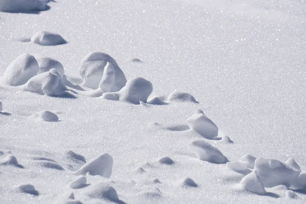 Grumos de nieve, invierno —  Fotos de Stock