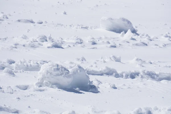 Ciuffi di neve, inverno — Foto Stock