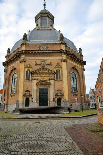 Восьмикутна Форма Церкви Oostkerk Мідделбурзі Зеландія Нідерланди — стокове фото