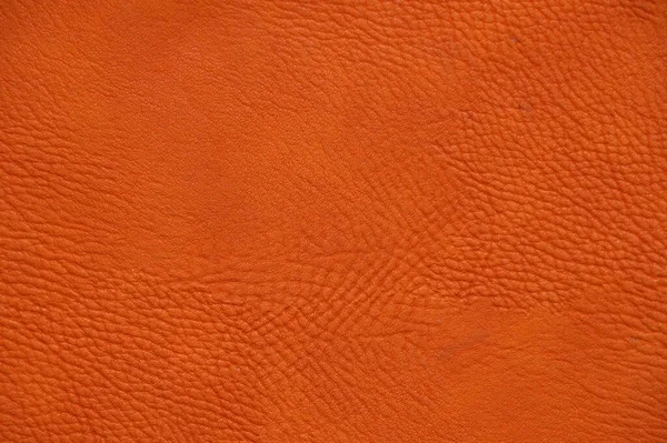 Texture Pelle Arancione Sfondo — Foto Stock