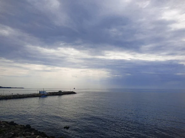 Hdr Black Sea Landscape — Stock Photo, Image