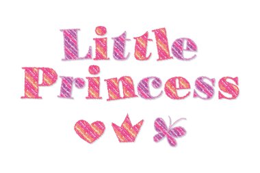  pastel boya çocuk tarzı yazı çizilmiş. h ile yazı pincess kız