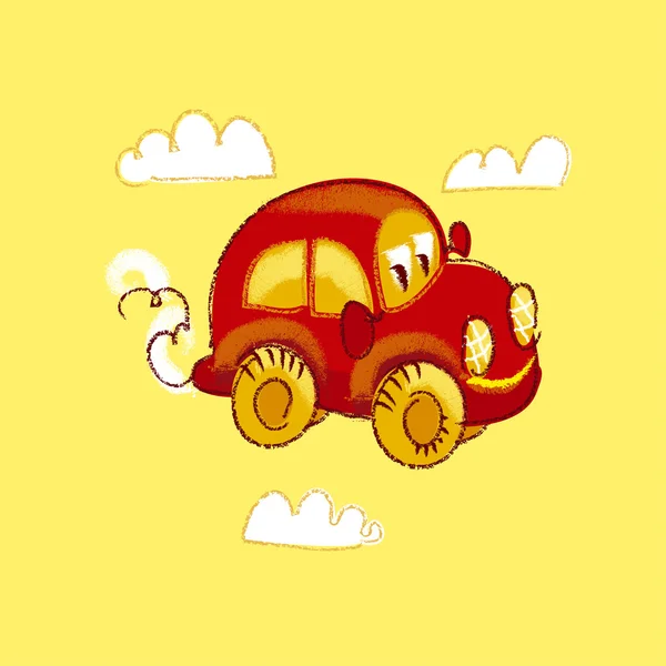 Infantil lindo coche — Archivo Imágenes Vectoriales