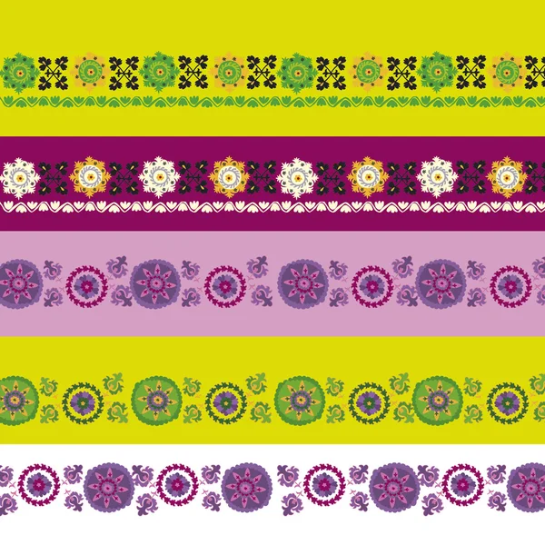 Boho style bright suzane pattern — Stockvector