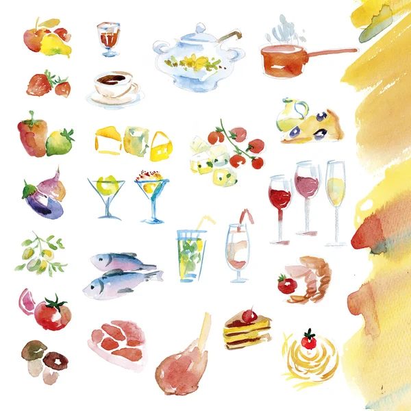 Watercolor hand drawn illustration — Stock Image Watercolor hand drawn illustration Royalty Free Stock Photos