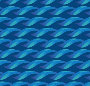 Dalga soyut geomerty dalga vektör çizim