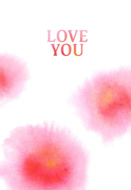 Dekoratif spot suluboya resim