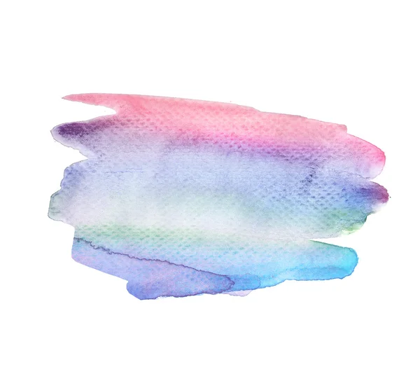 Watercolor hand drawn color background — Stock Photo, Image