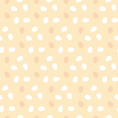 Paskalya yumurtası desen vektör çizim