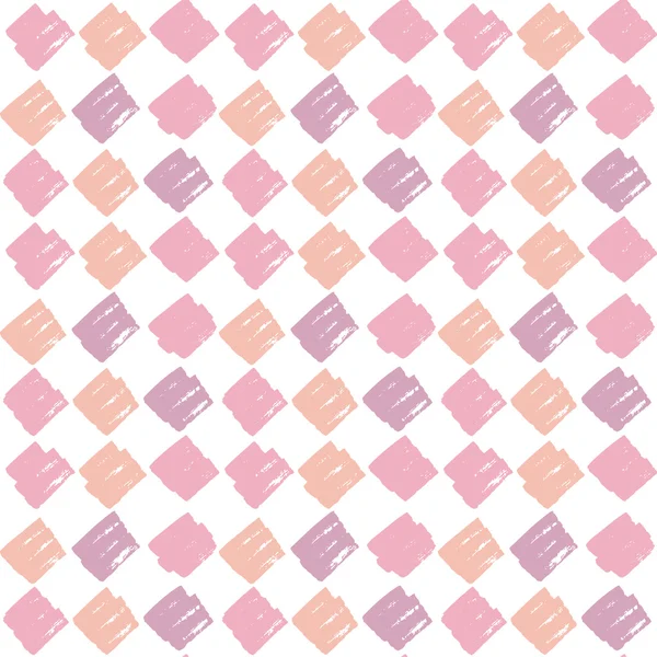 Checkered pale color vector seamless pattern — Stock Vector